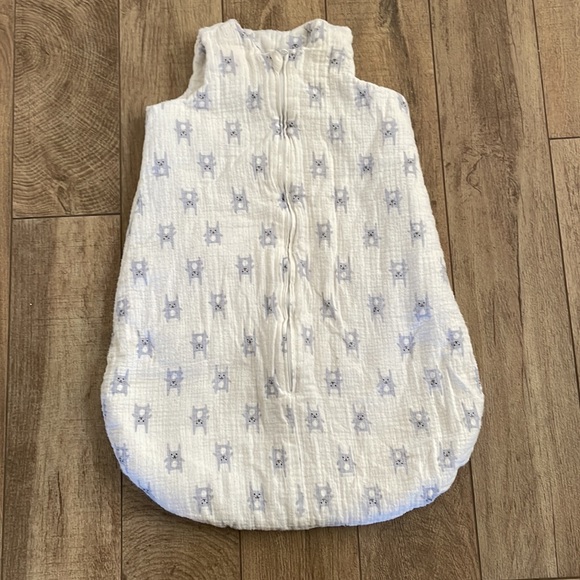 Aden and Anais winter baby sleep sack 2.5 tog blue bunnies - Picture 1 of 8